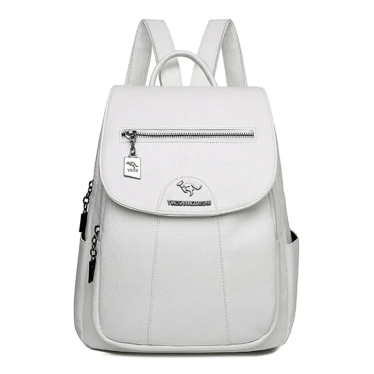 Leather Women Backpack