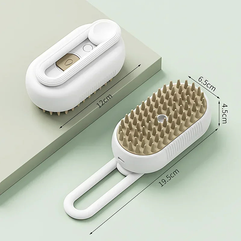 PawMist™ Electric Steam Pet Brush