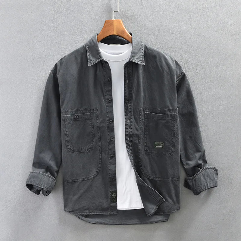 Cotton Cargo Shirt