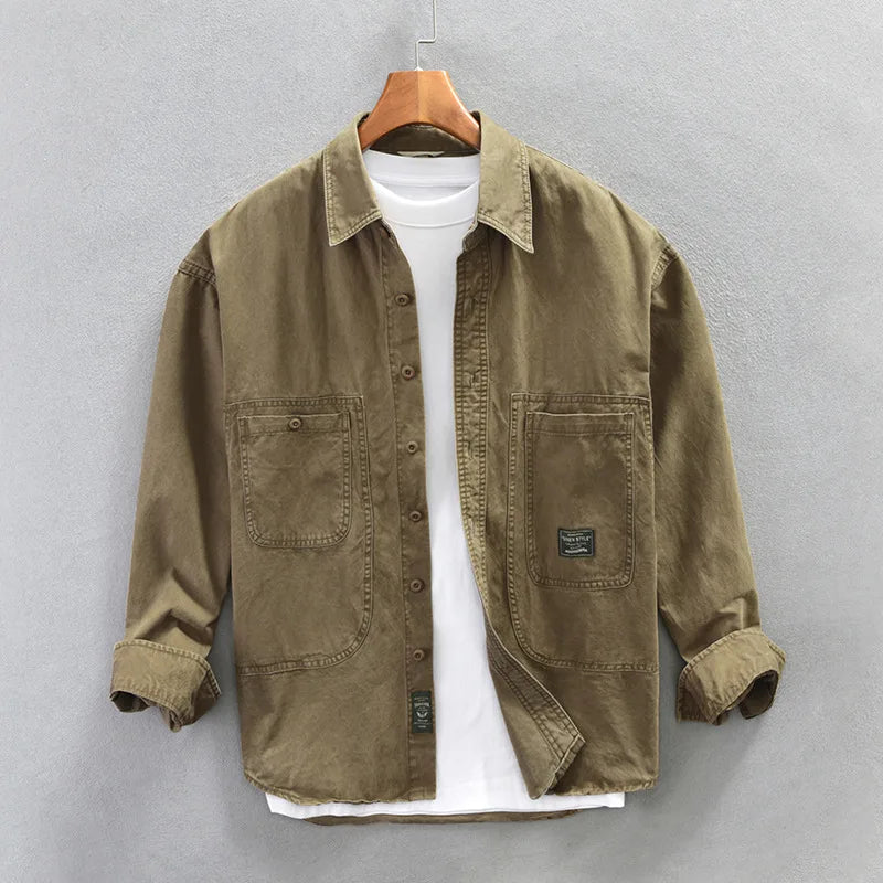 Cotton Cargo Shirt
