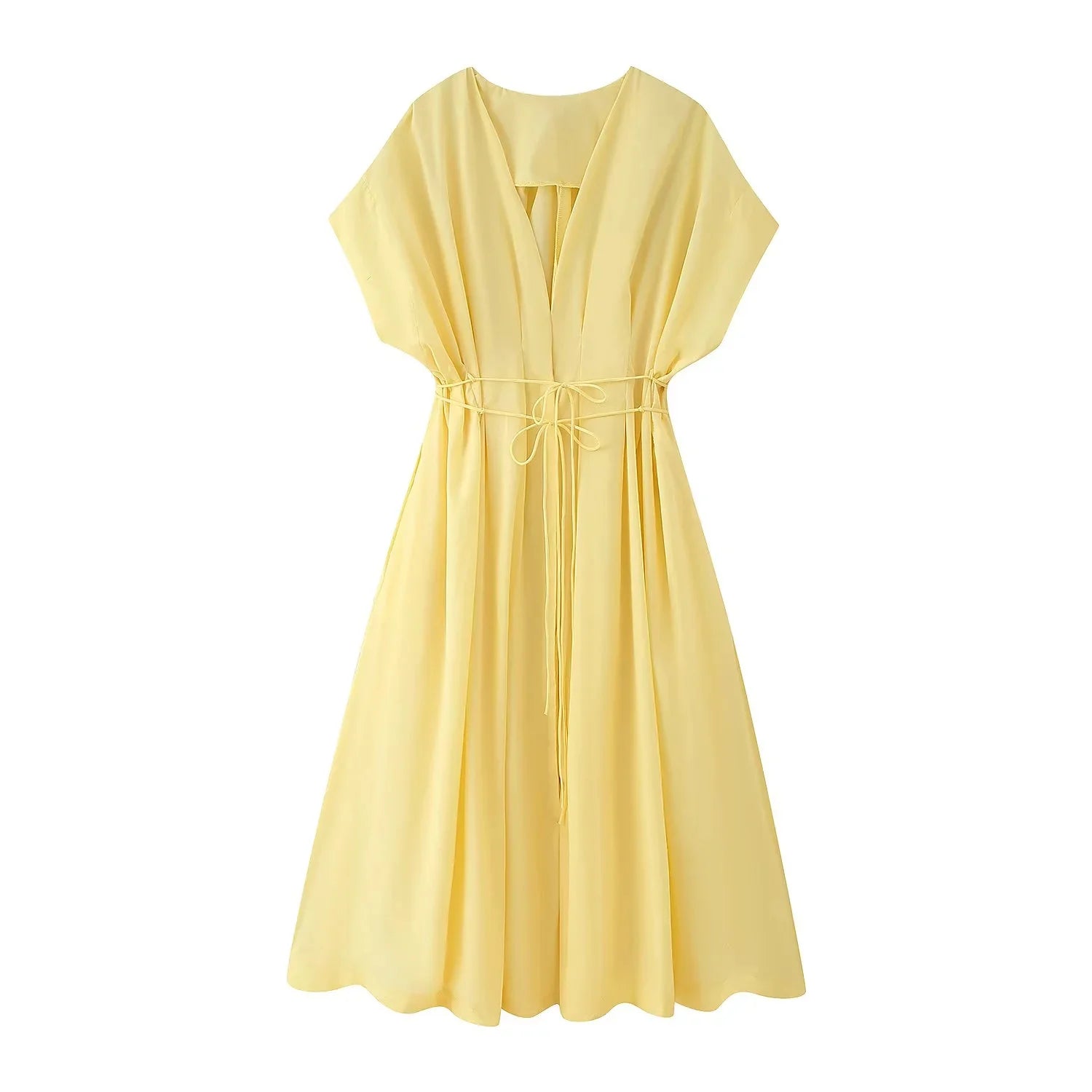 Sleeveless V-Neck Dress