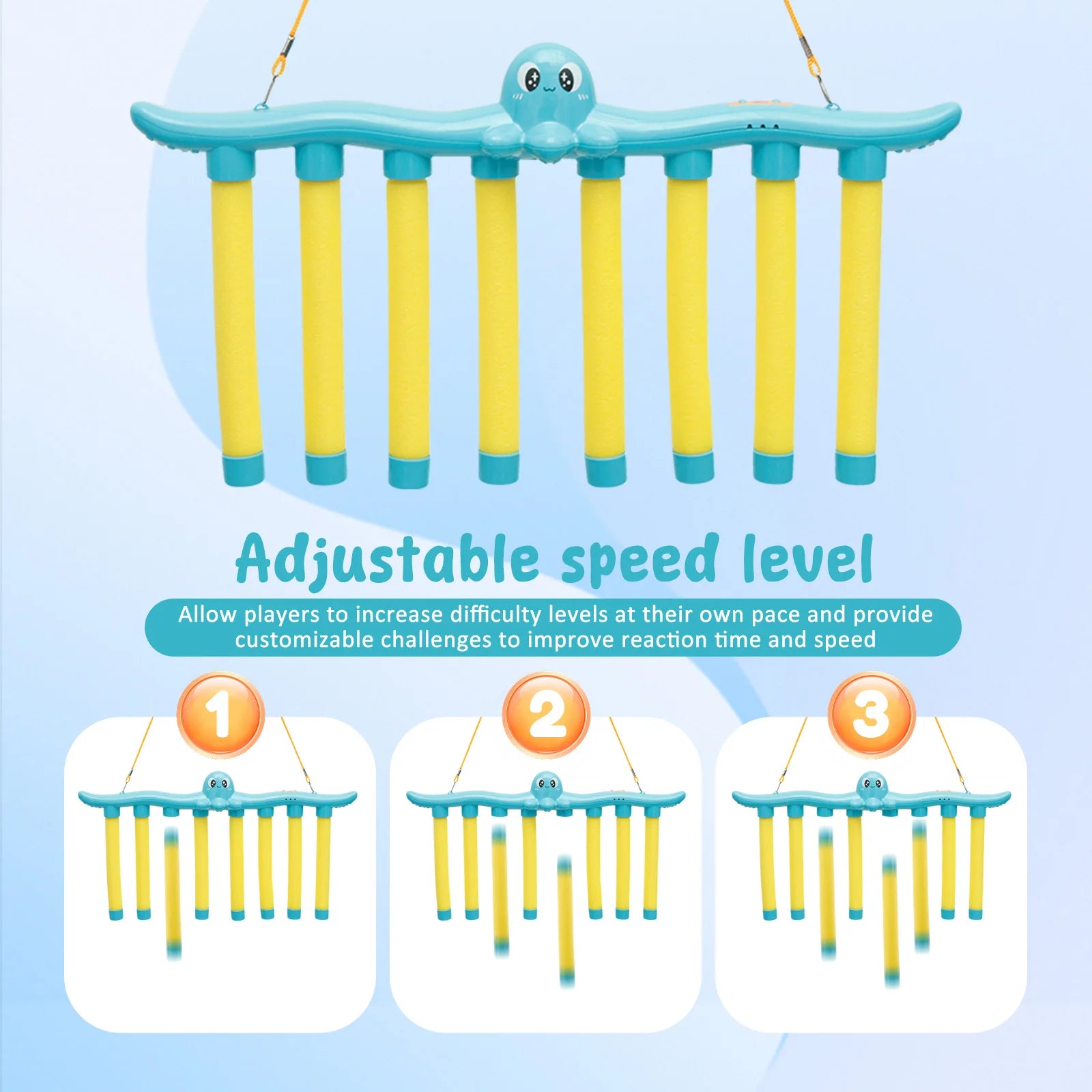 Challenge Falling Sticks Game Kids Stick Catching Toy Training Reaction Hand Eye Educational Parent-Child Interactive Toy Sports