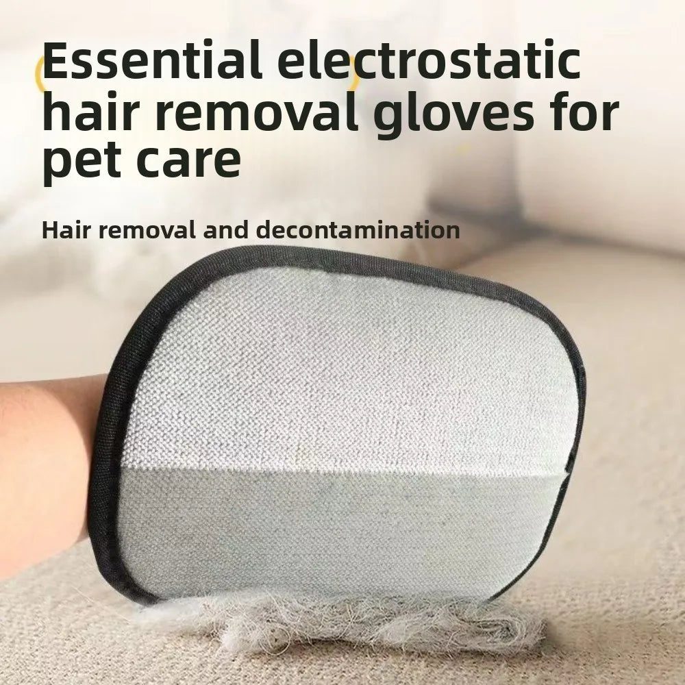 Zemeggle 2-in-1 Pet Grooming Glove Brush